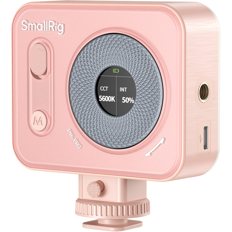 SmallRig 4786 Vibe P96 Pro mini LED Video Light Pink