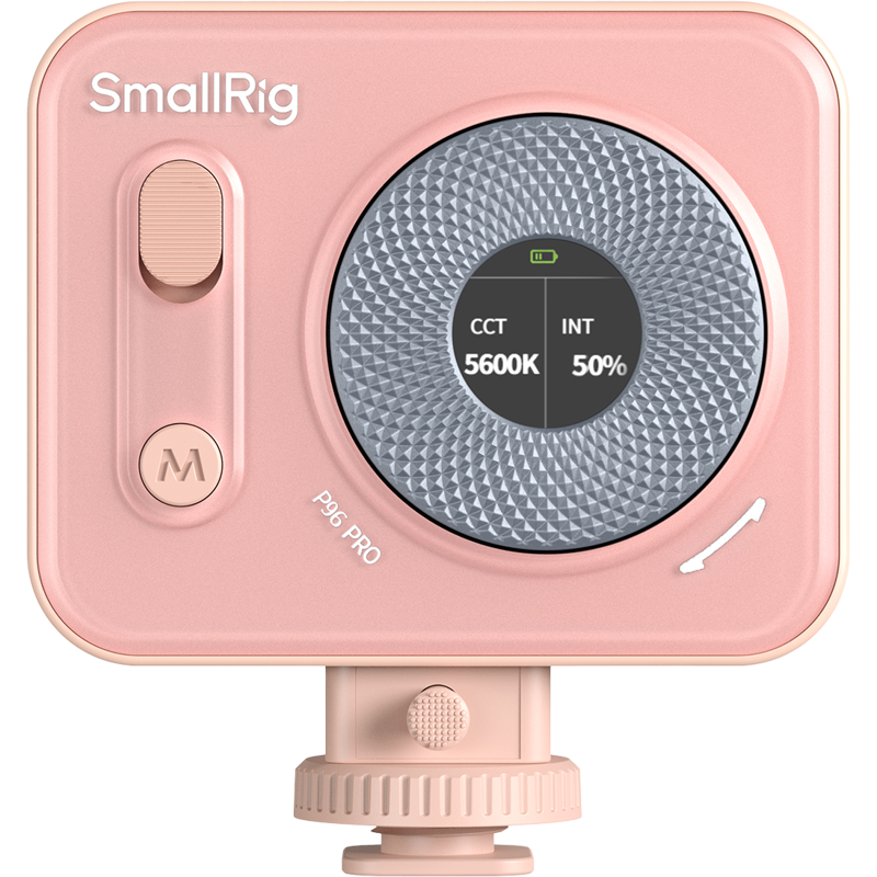 SmallRig 4786 Vibe P96 Pro mini LED Video Light Pink