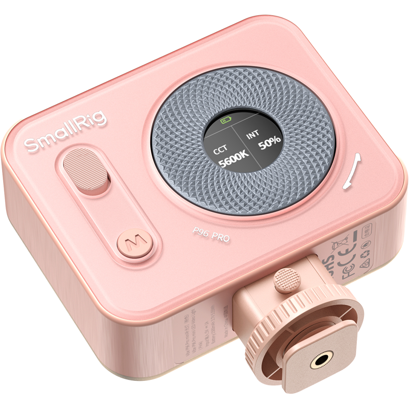 SmallRig 4786 Vibe P96 Pro mini LED Video Light Pink
