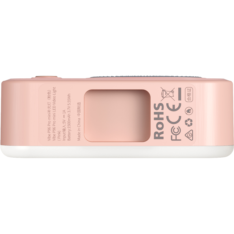 SmallRig 4786 Vibe P96 Pro mini LED Video Light Pink