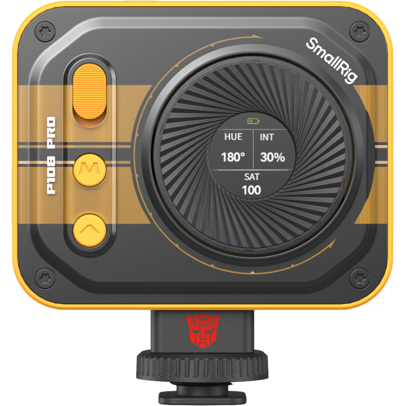 SmallRig 5511 Vibe P108 Pro mini LED Video Light “BumbleBee Edition”