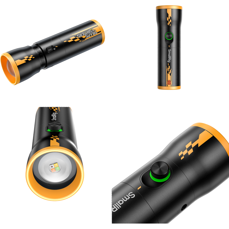 SmallRig 5512 RF 10C Portable Focusable LED Video Light "BumbleBee Edition"