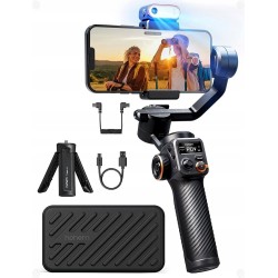 Zestaw Gimbal  Isteady M6 Kit Hohem + Lampa Led Ai Vision + Statyw Do Telefonu / Smartfona / M6 Kit