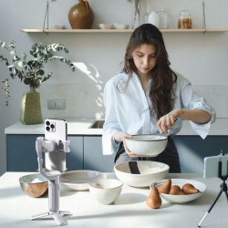 Gimbal / Stabilizator Hohem Isteady Xe Kit + Lampa Magnetyczna Led Do Telefonu / Smartfona