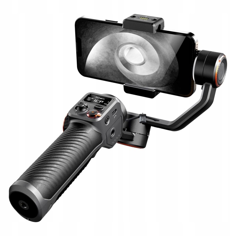 Zestaw Gimbal  Isteady M6 Kit Hohem + Lampa Led Ai Vision + Statyw Do Telefonu / Smartfona / M6 Kit