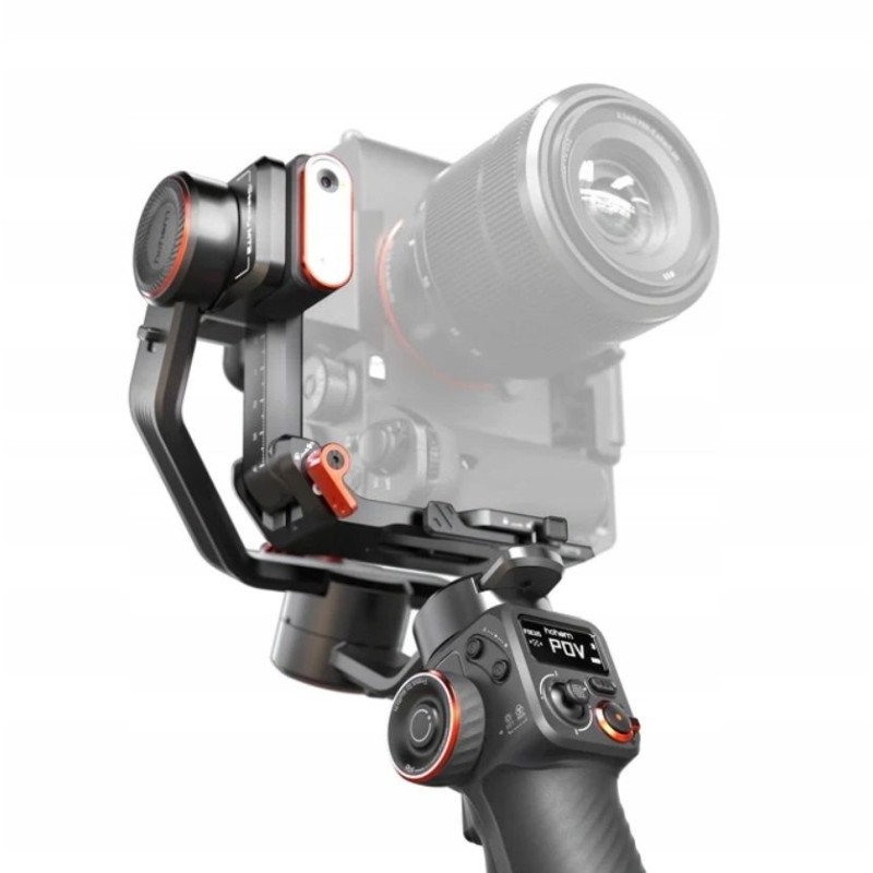 Gimbal Stabilizator Hohem Isteady Mt2 Kit + Lampa Led Ai Do Telefonu / Kamery / Aparatu Dslr Do 1,2kg