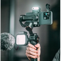 Zestaw Gimbal  Isteady M6 Kit Hohem + Lampa Led Ai Vision + Statyw Do Telefonu / Smartfona / M6 Kit