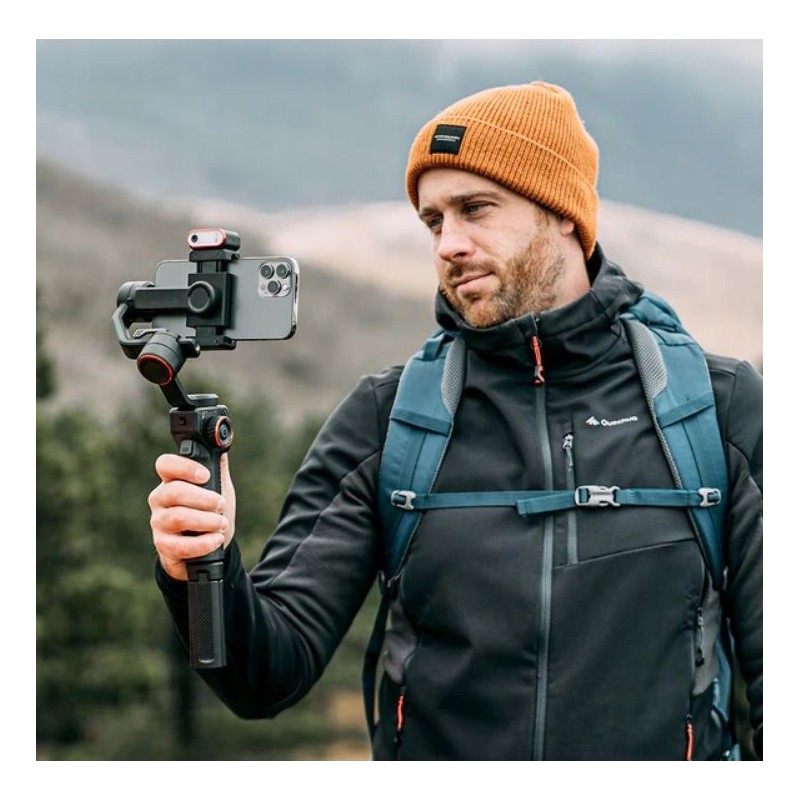 Zestaw Gimbal  Isteady M6 Kit Hohem + Lampa Led Ai Vision + Statyw Do Telefonu / Smartfona / M6 Kit