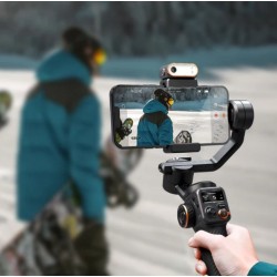 Zestaw Gimbal  Isteady M6 Kit Hohem + Lampa Led Ai Vision + Statyw Do Telefonu / Smartfona / M6 Kit