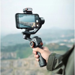 Zestaw Gimbal  Isteady M6 Kit Hohem + Lampa Led Ai Vision + Statyw Do Telefonu / Smartfona / M6 Kit