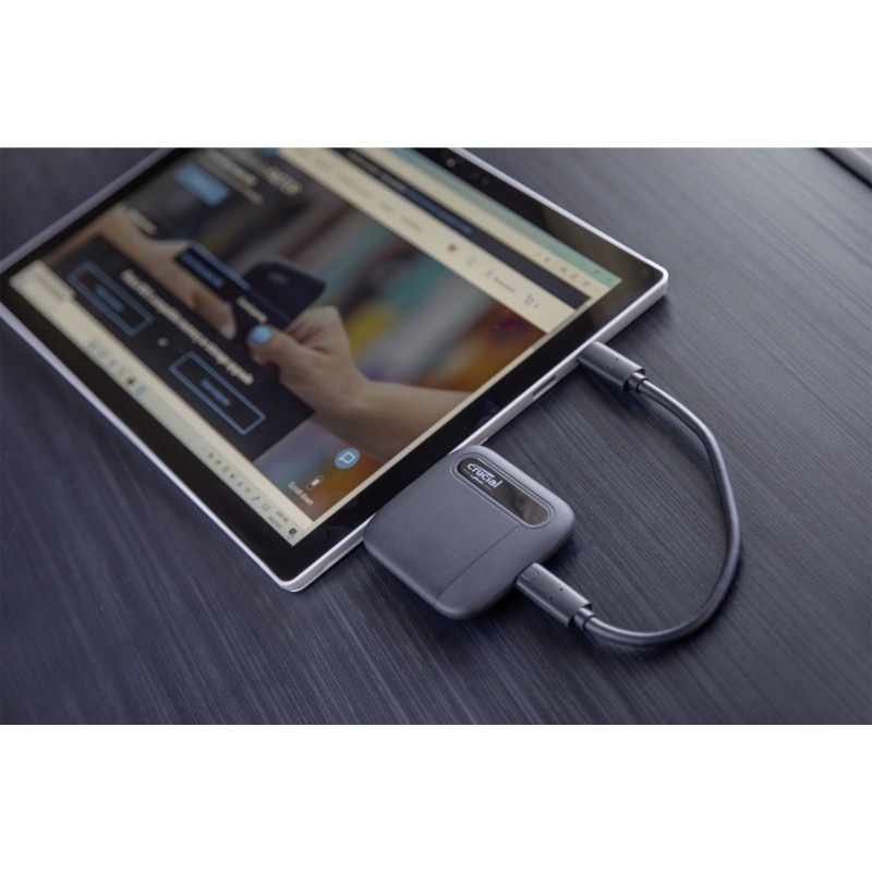 Crucial portable SSD X6   1000GB USB 3.1 Gen 2 Typ-C