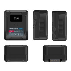 Bateria Mathorn MB-V150 10500mAh PD65W OLED USB-C 150Wh V-mount