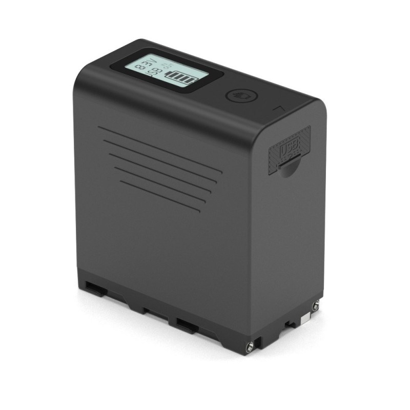 Bateria Mathorn MB-901 10500mAh 77Wh USB-C LCD for NP-F970