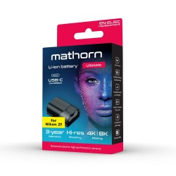 Bateria Mathorn MB-212B Ultimate 2400mAh USB-C zamiennik EN-EL15C do Nikon Zf